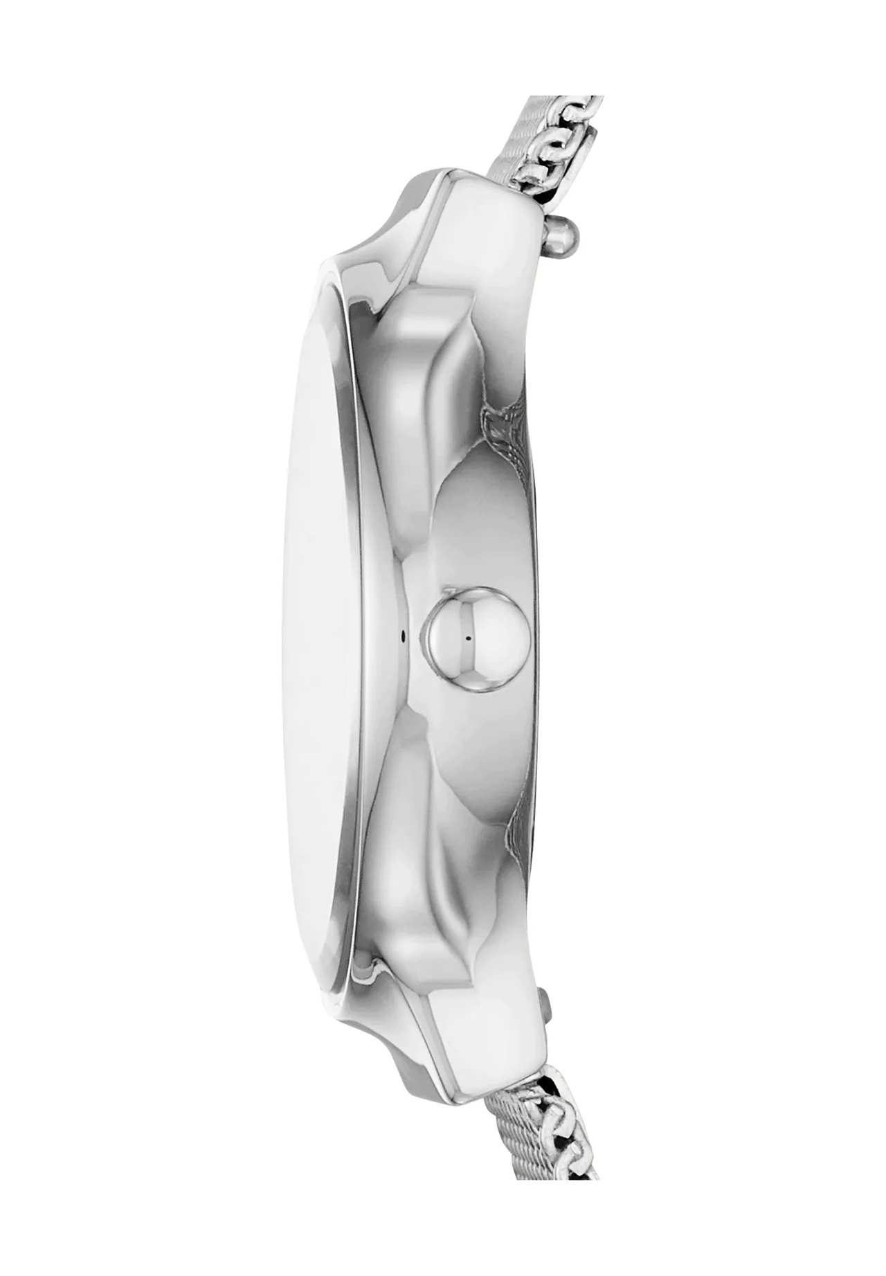 Elegante Milanaise-Uhr mit Schmucksteinen
