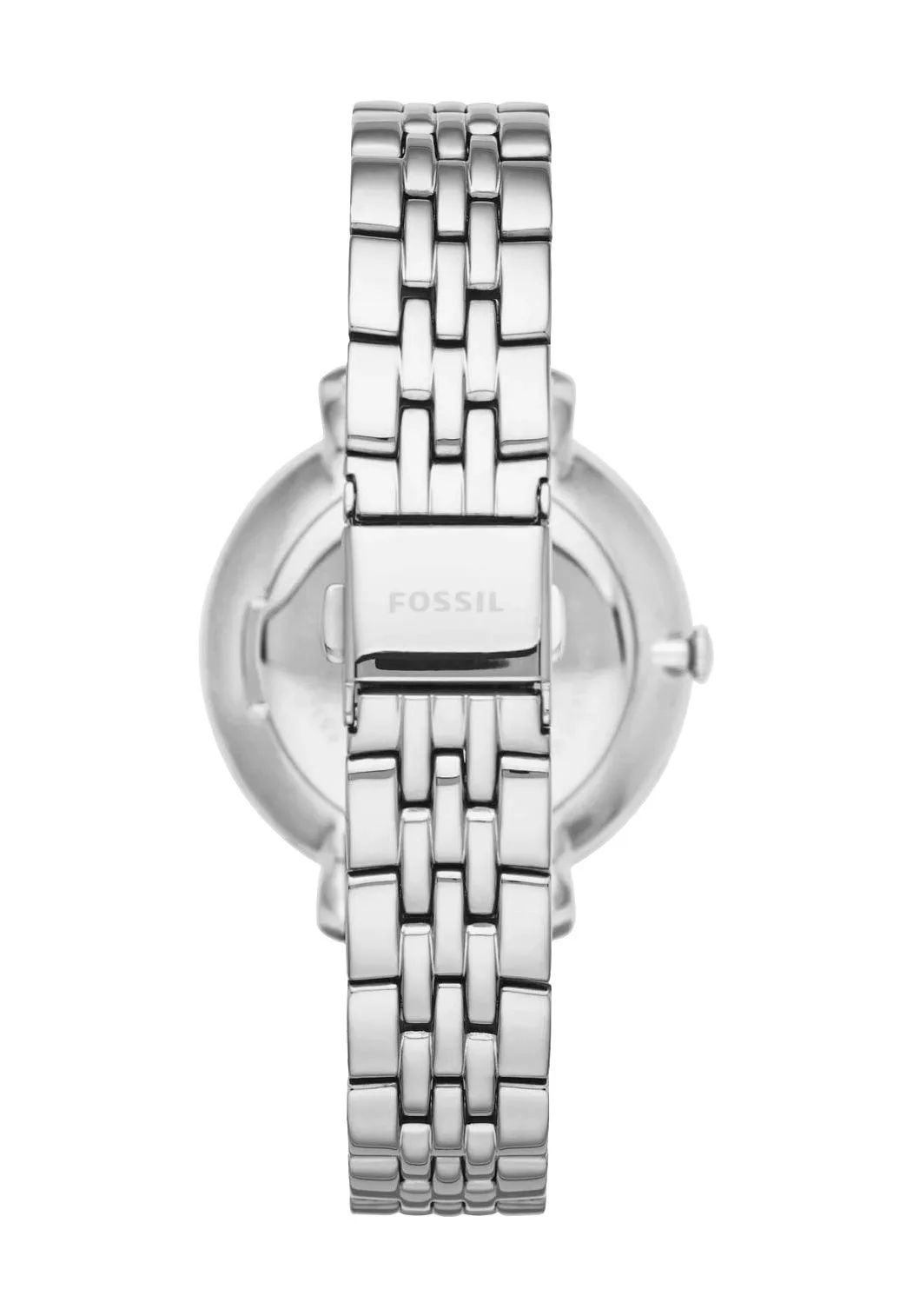 Elegante silberne Uhr mit Schmucksteinen