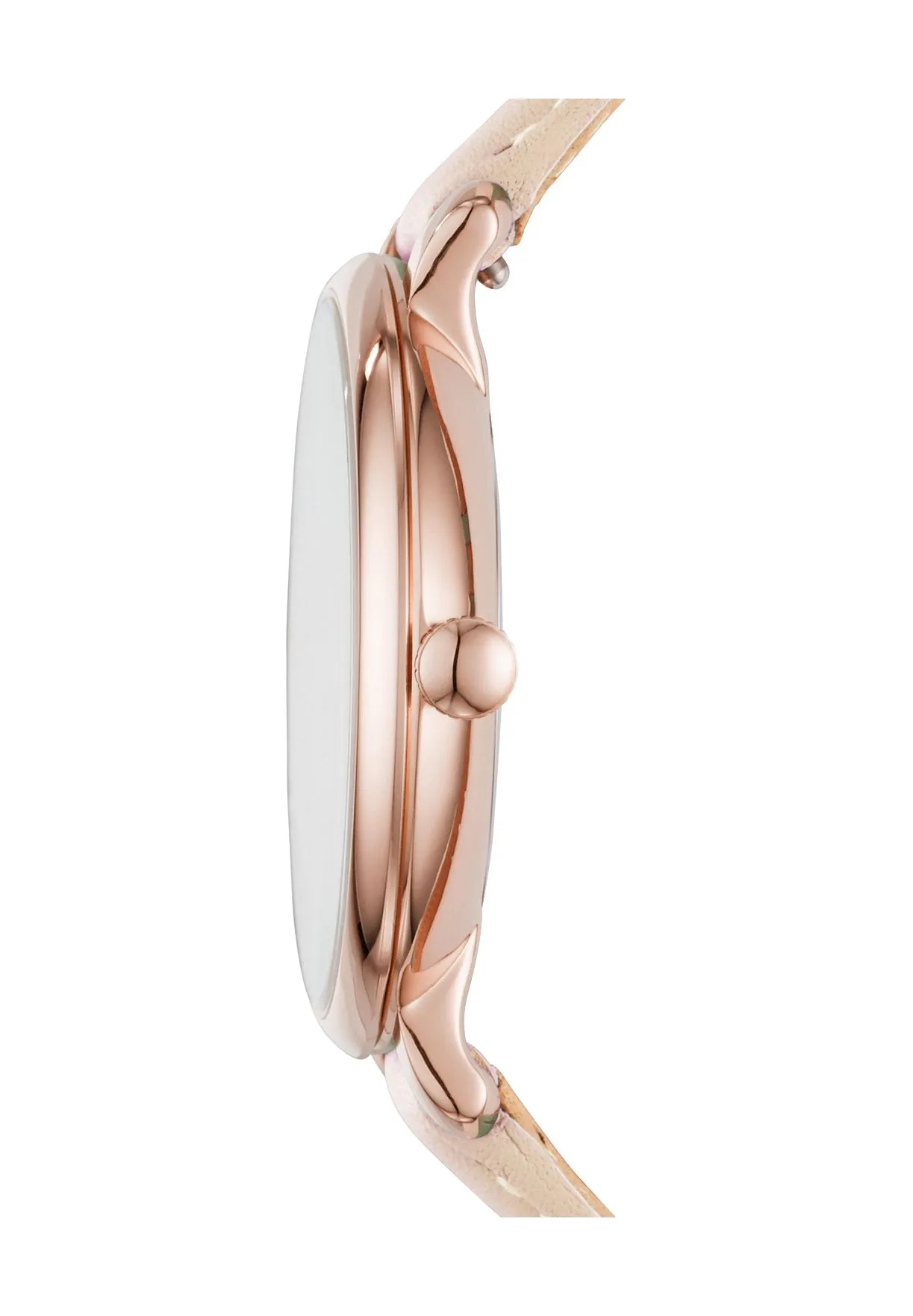 Elegante Jacqueline Uhr mit Lederarmband