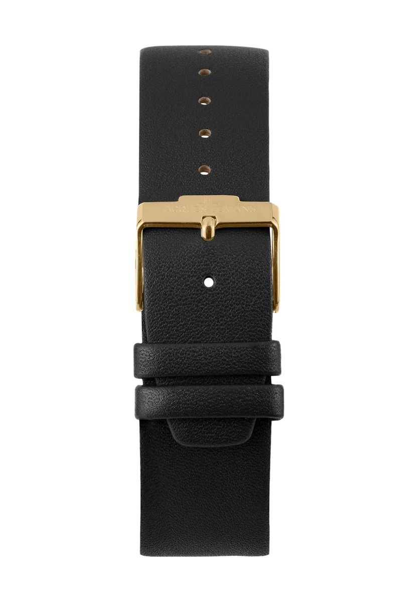 Minimalistische Analoguhr mit Lederarmband