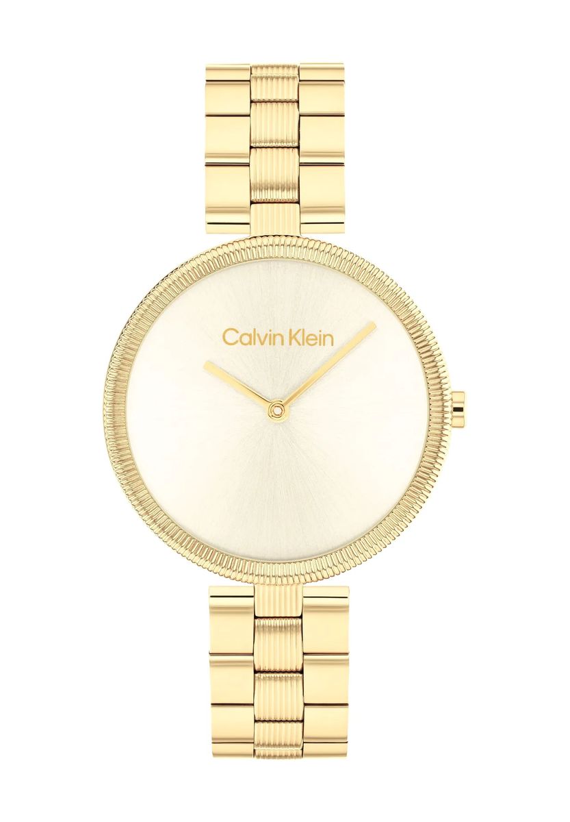 Minimalistische Gliederarmband-Uhr