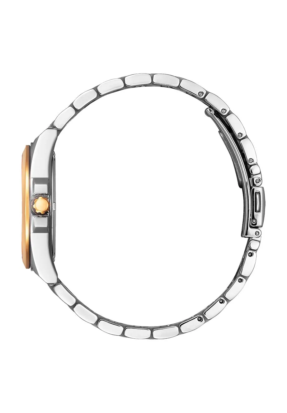 Elegante Bicolor Armbanduhr
