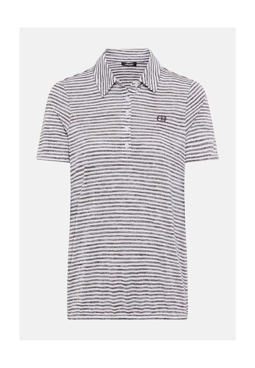 Gestreiftes Polo-Shirt mit Relaxed-Fit