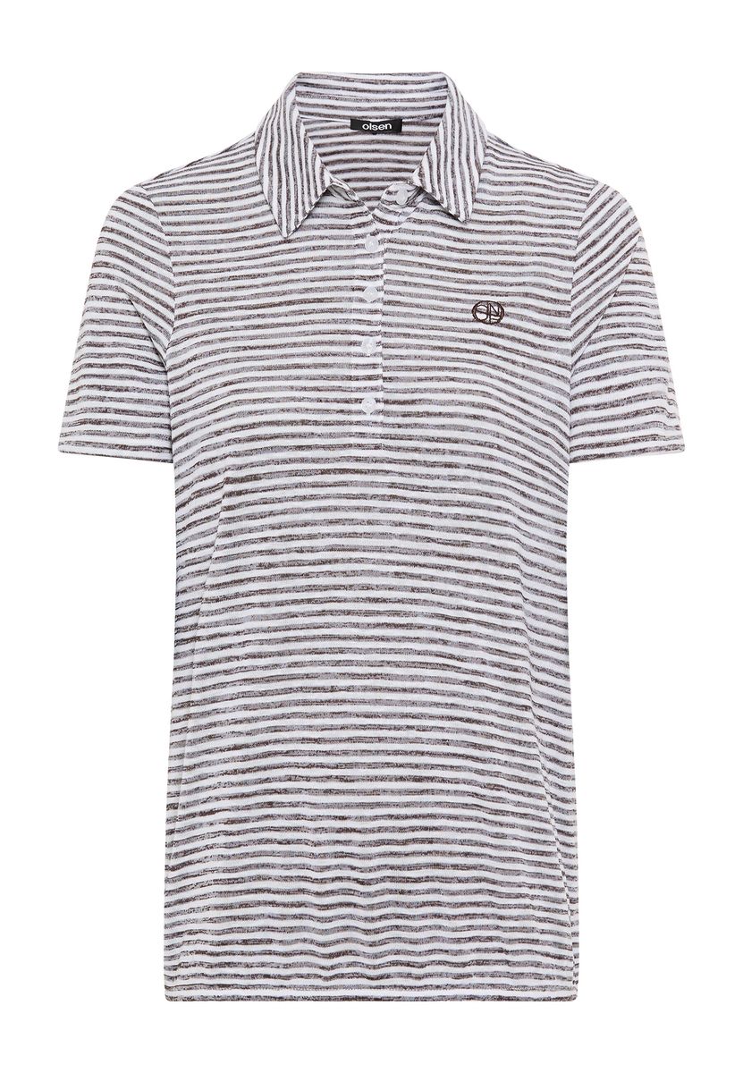 Gestreiftes Polo-Shirt mit Relaxed-Fit