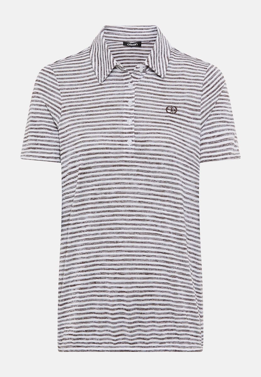 Gestreiftes Polo-Shirt mit Relaxed-Fit