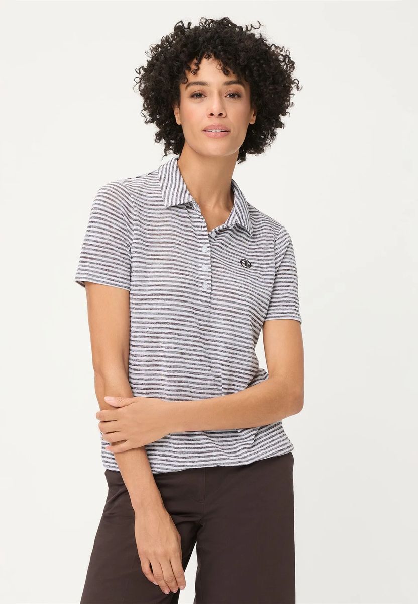 Gestreiftes Polo-Shirt mit Relaxed-Fit
