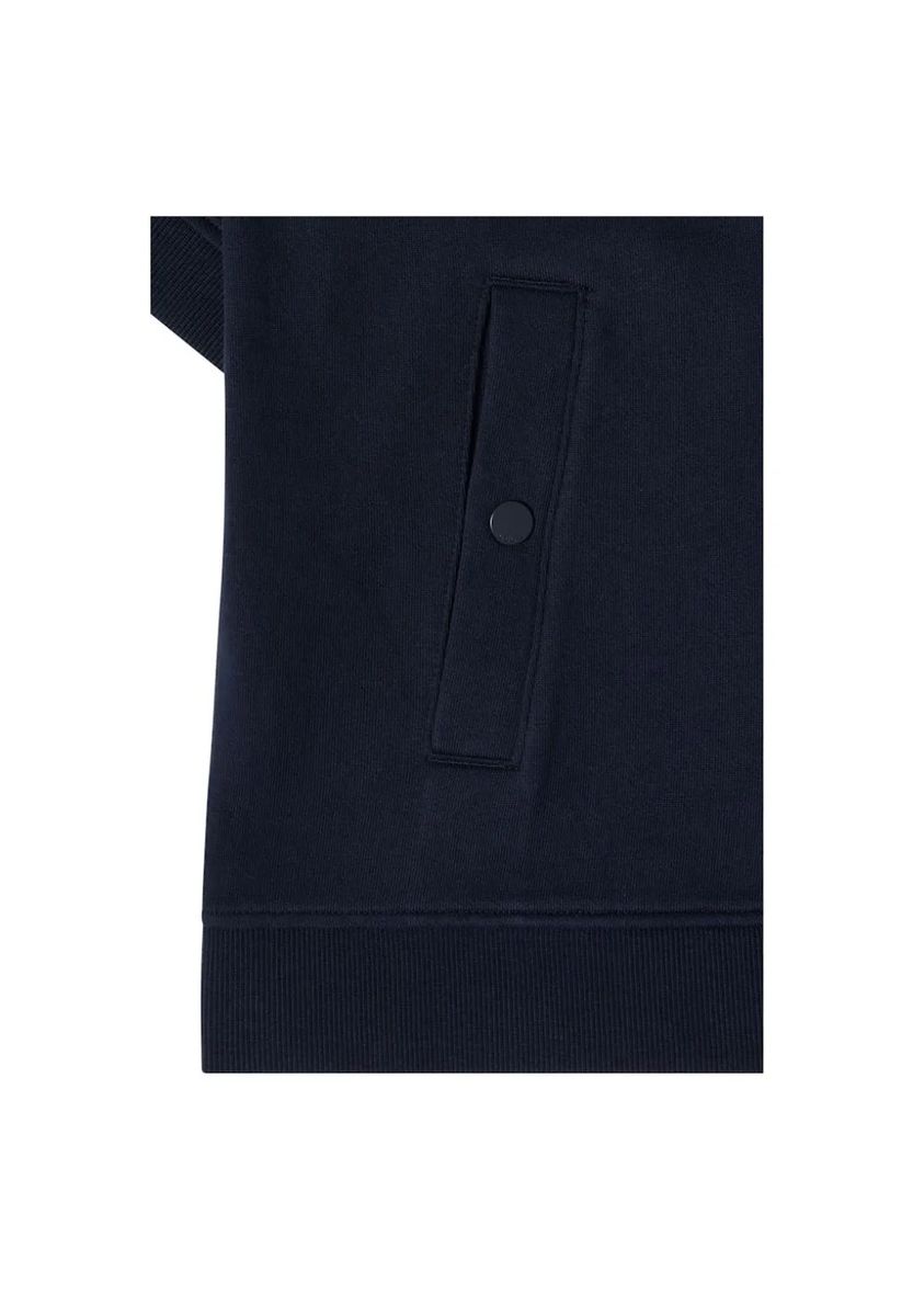 Kurzarm-Sweatjacke mit Kapuze