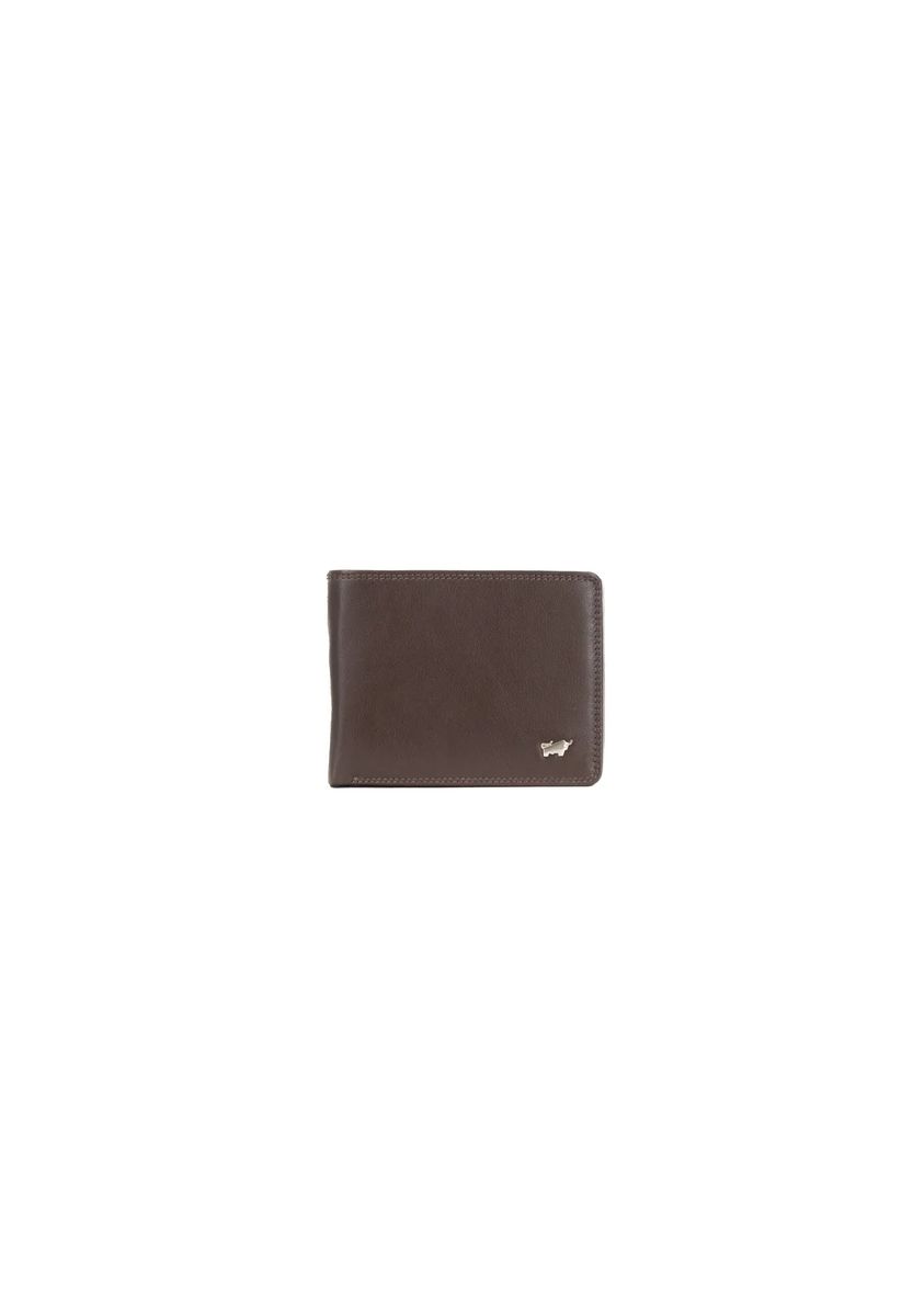 Glattleder Bifold Geldbörse