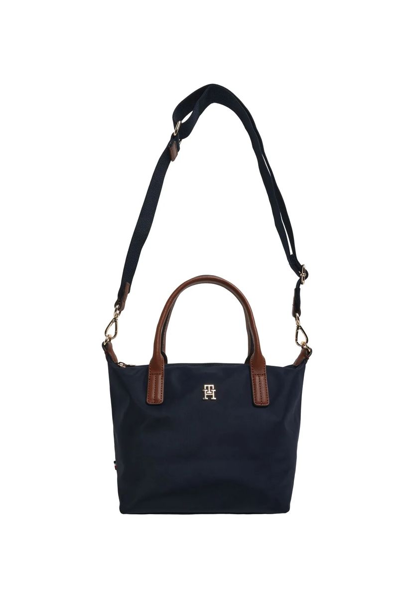 Nylon-Handtasche mit Monogramm-Detail