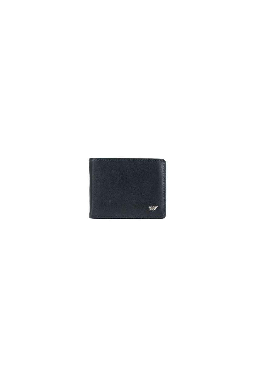 Elegante Bifold-Geldbörse aus genarbtem Leder