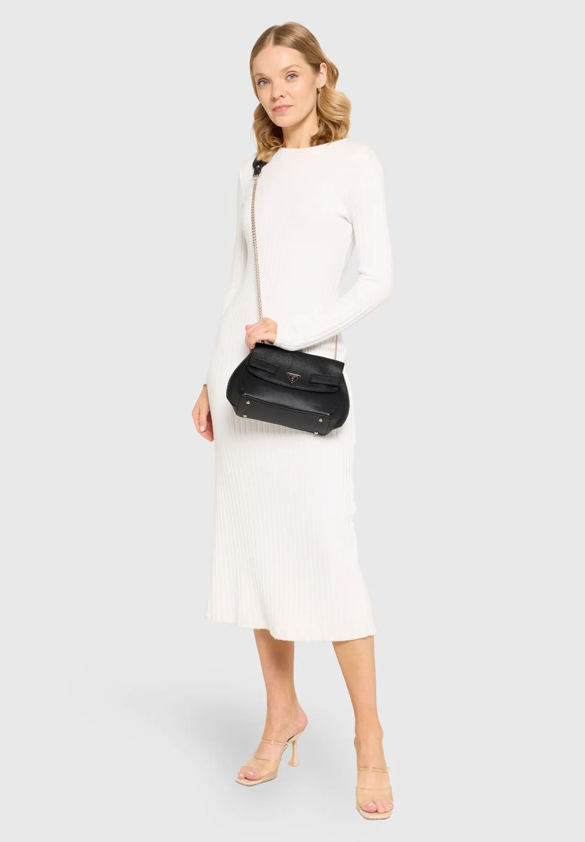 Elegante Umhängetasche in Saffiano-Optik