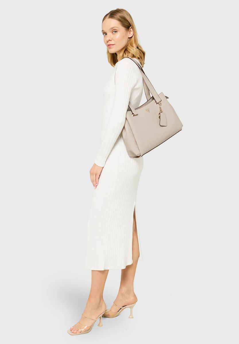 Elegante Shopper-Tasche aus Kunstleder