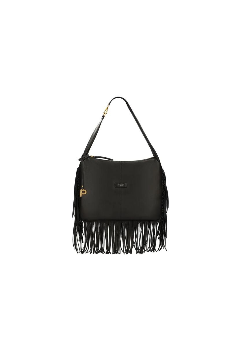 Lässige Hobo-Tasche mit Fransen