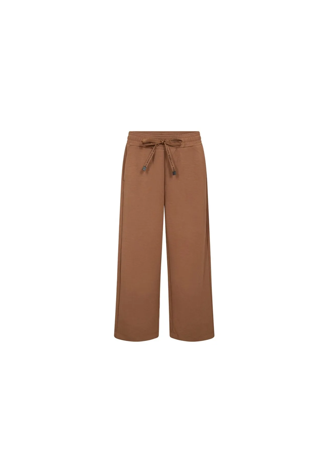 Entspannte Jerseyhose mit weitem Bein