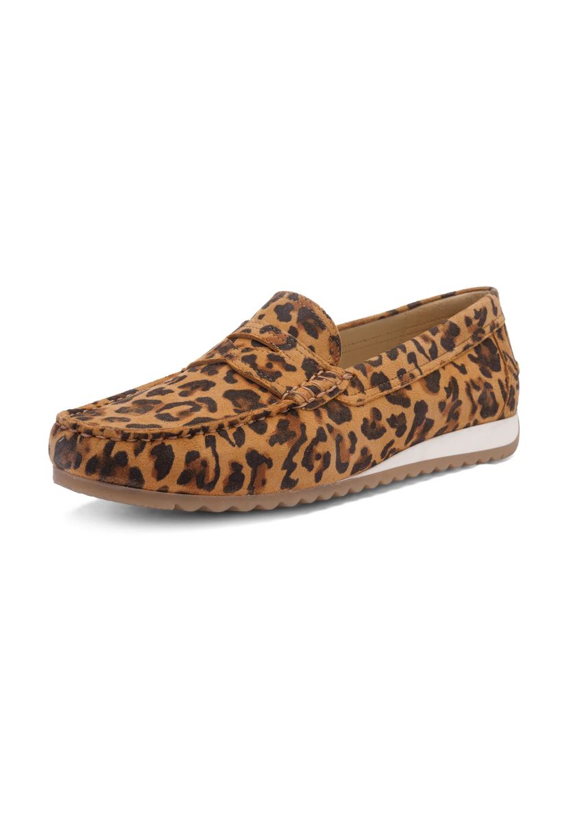 Slipper mit Leopardenmuster
