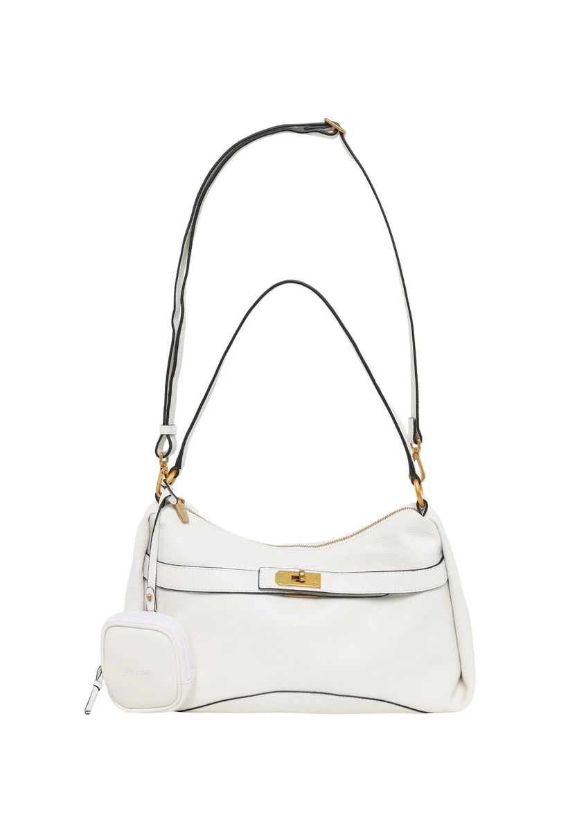 Hobo-Tasche aus genarbtem Leder