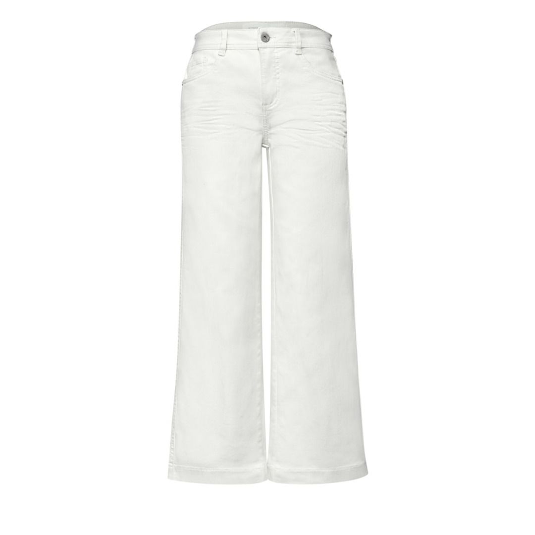 Lässige Wide Leg Jeans mit mittlerer Leibhöhe