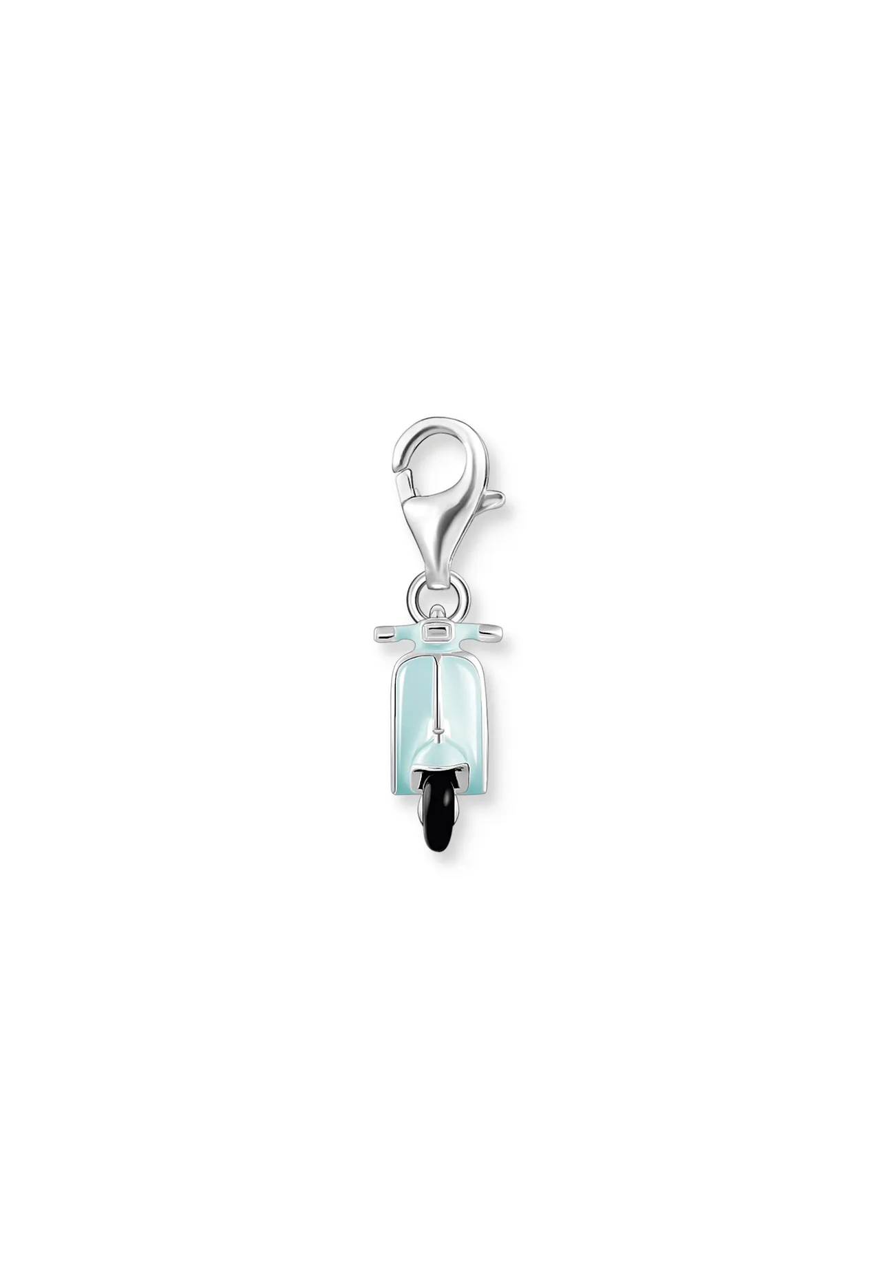 3D Vintage Motorroller Emaille Charm