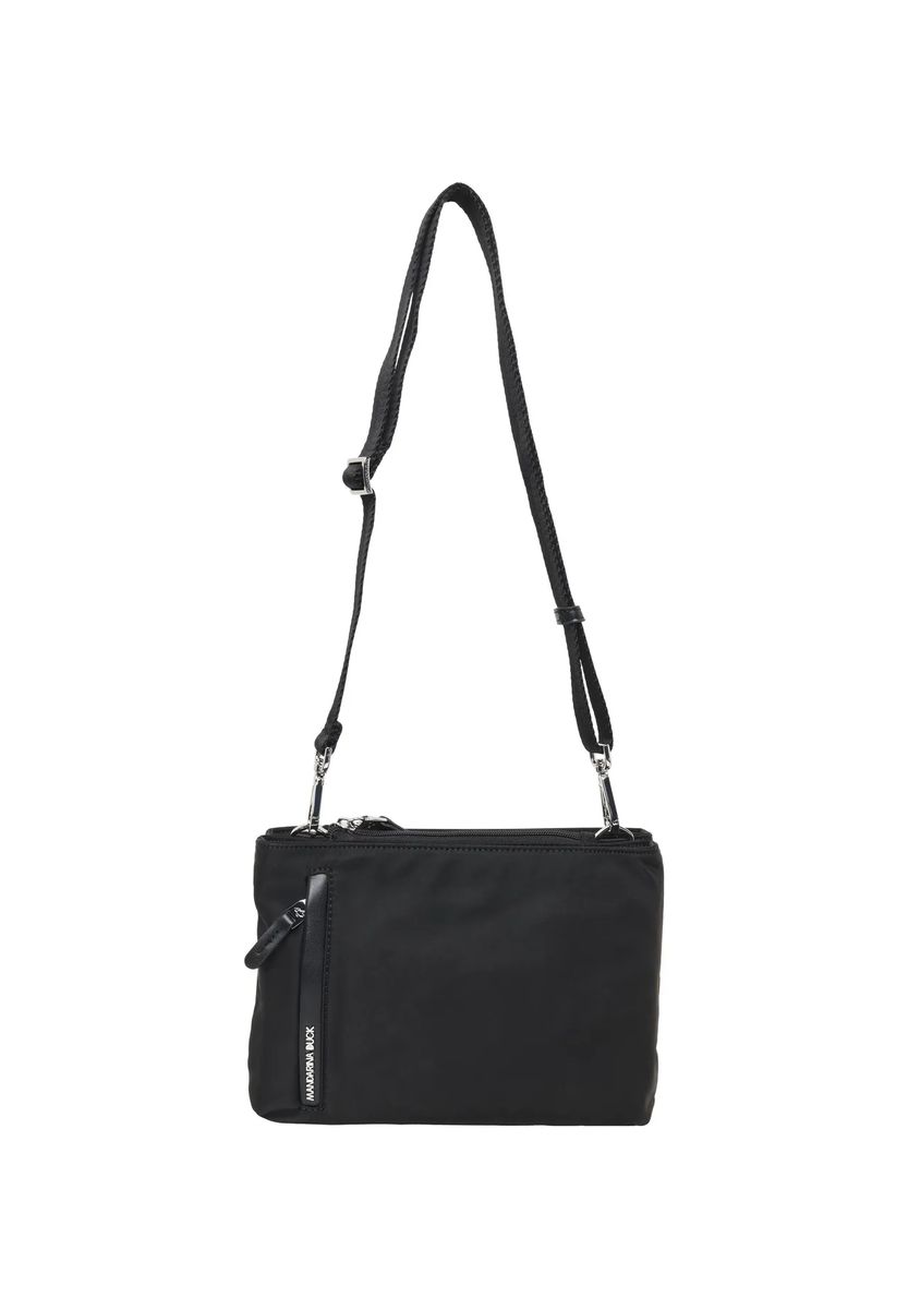 Minimalistische Nylon-Umhängetasche