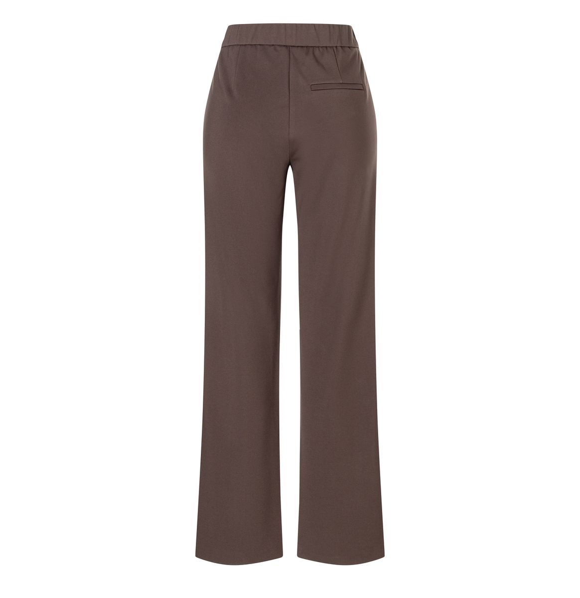 Gerade geschnittene Hose mit Gummibund