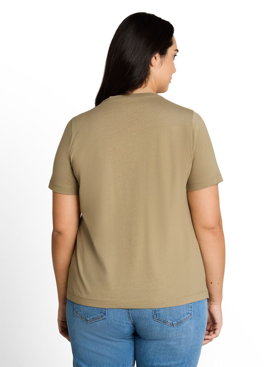 Baumwoll-T-Shirt mit Zitronen-Print