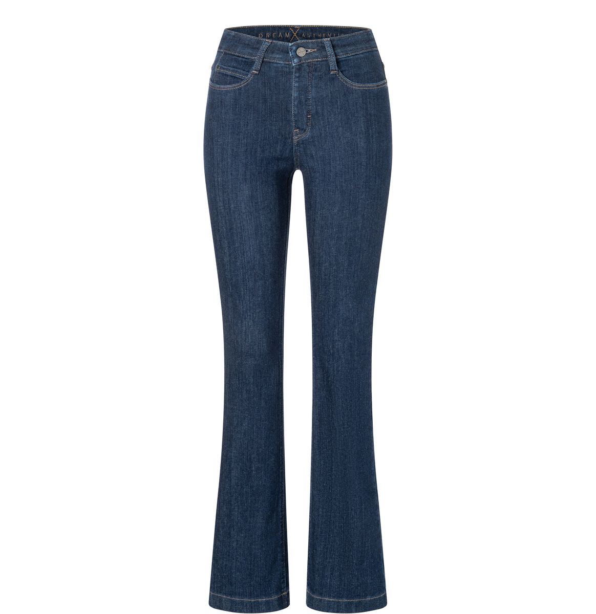 Formende Bootcut-Jeans mit Stretch