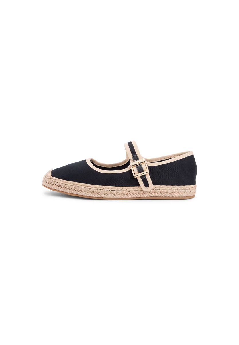 Mary Jane Espadrilles aus Canvas