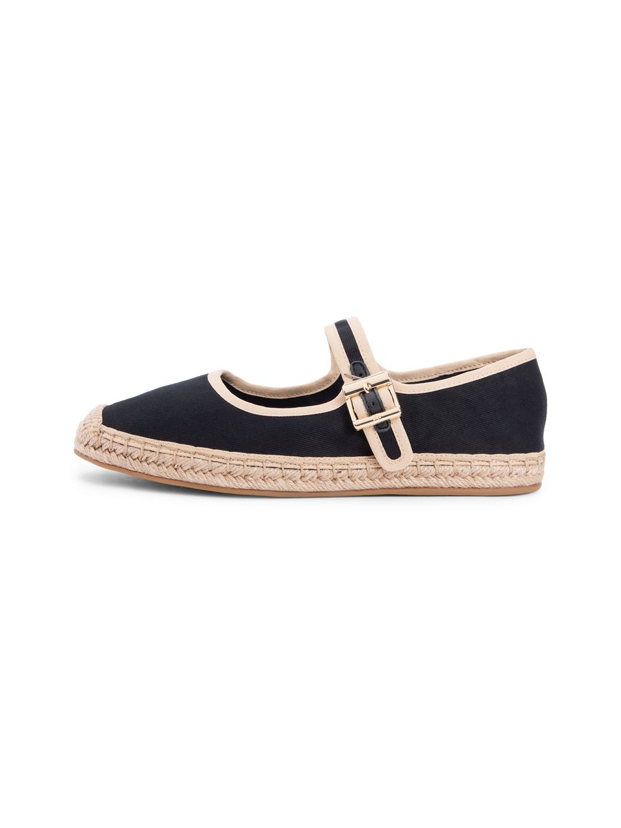 Mary Jane Espadrilles aus Canvas