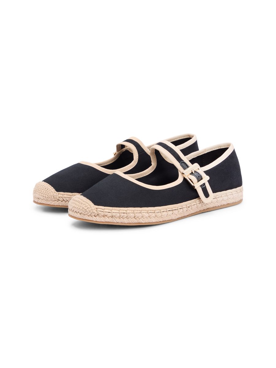 Mary Jane Espadrilles aus Canvas