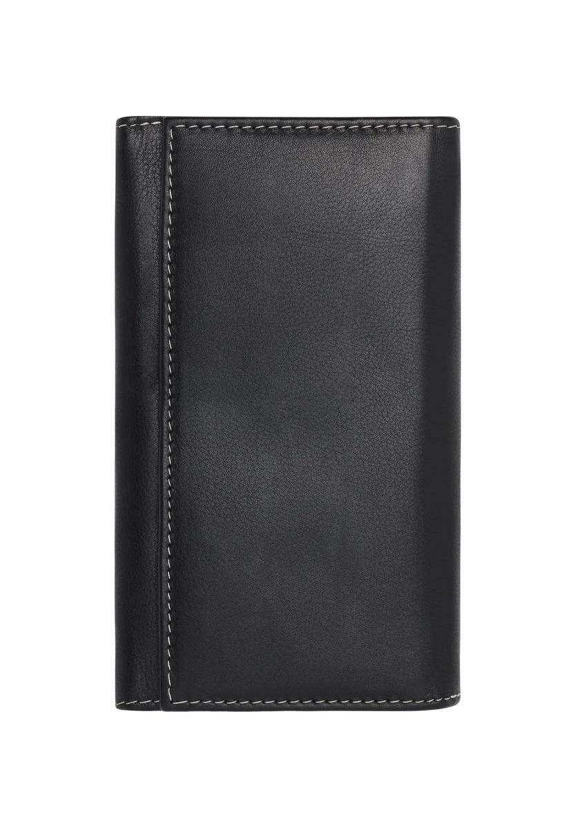 Minimalistische RFID-Ledergeldbörse in Langform