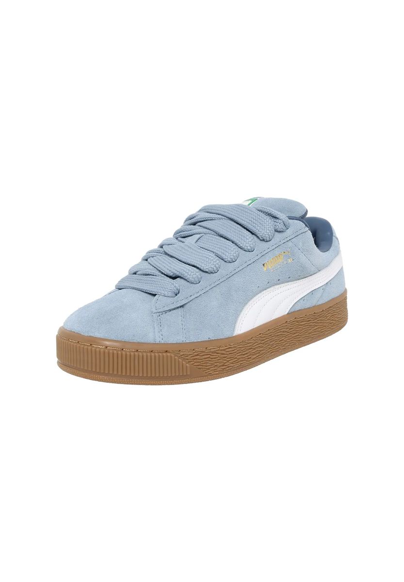 Chunky Suede Sneaker mit Gummisohle