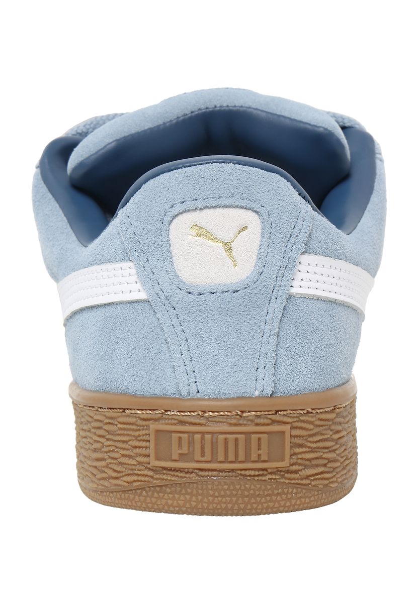 Chunky Suede Sneaker mit Gummisohle