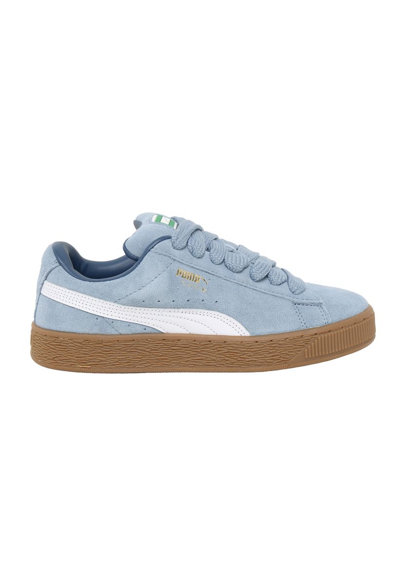 Chunky Suede Sneaker mit Gummisohle