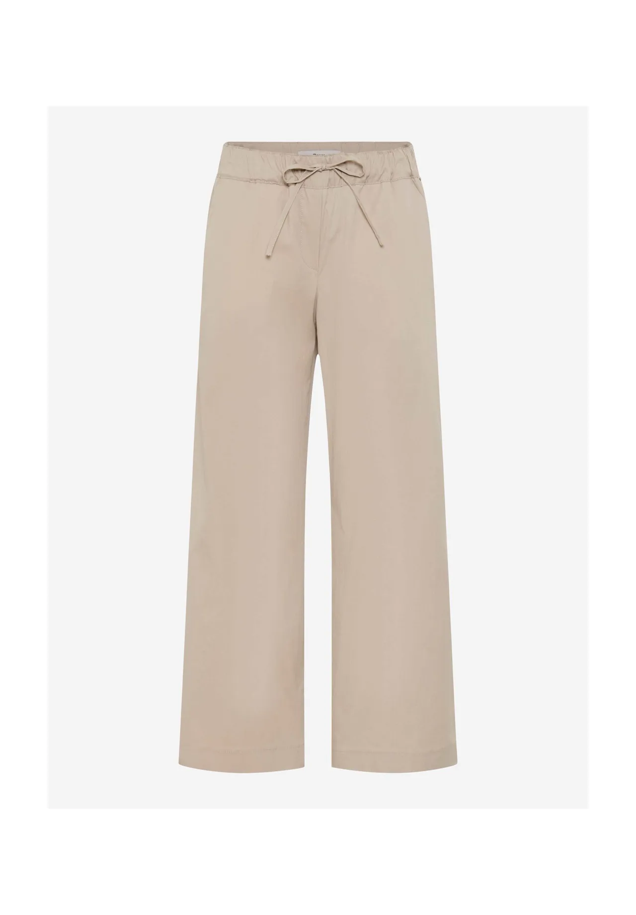 Leichte Schlupfhose mit weitem Bein