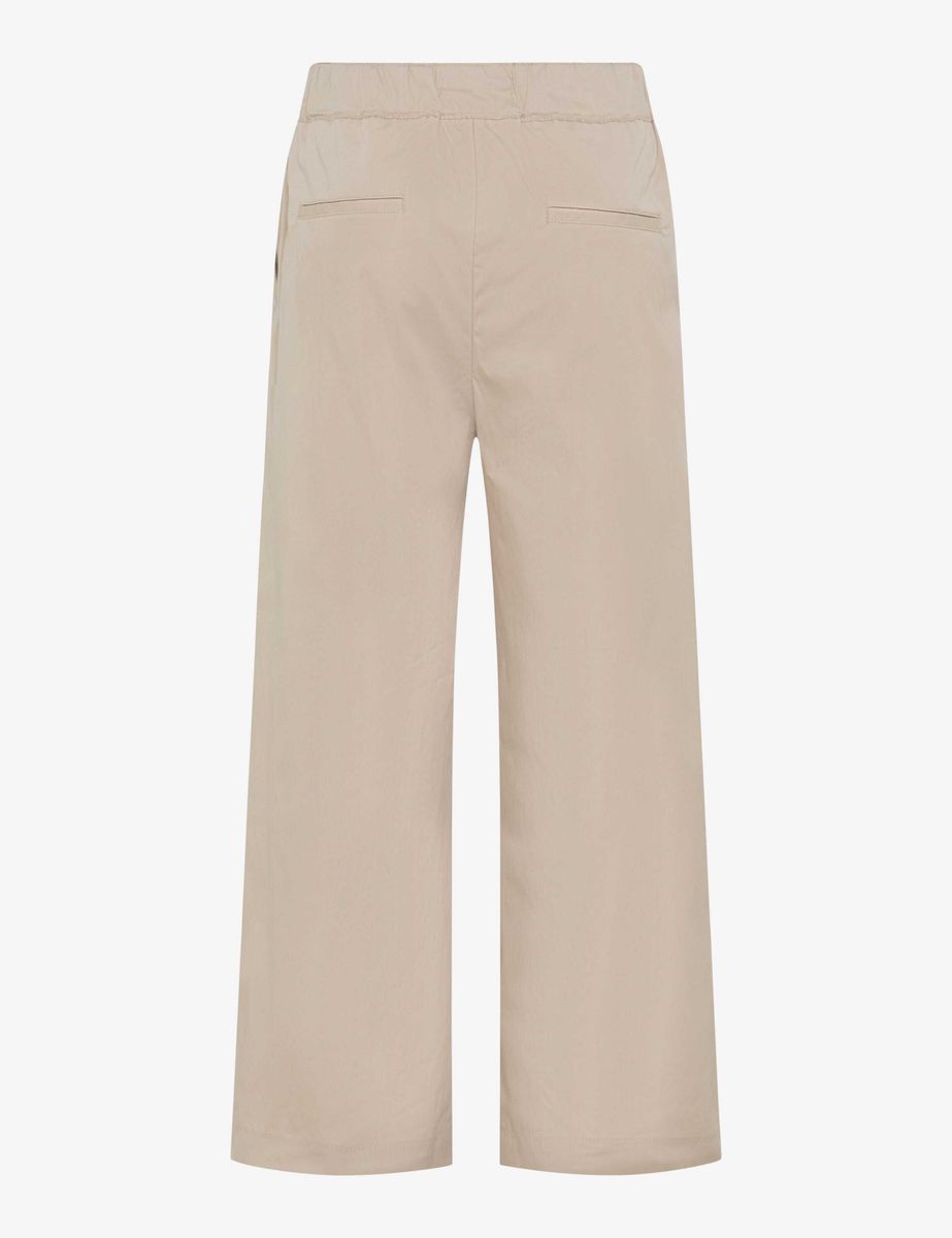 Leichte Schlupfhose mit weitem Bein