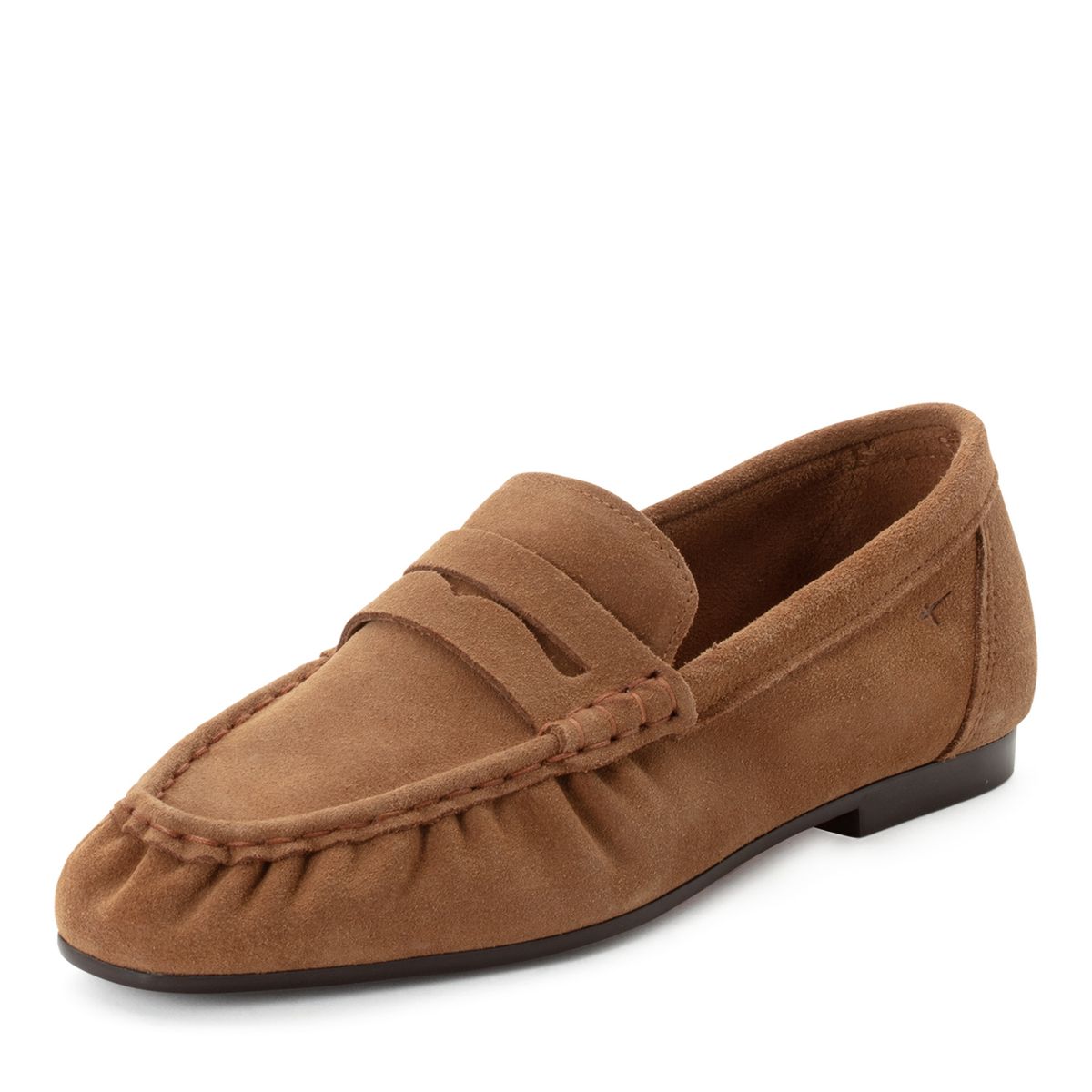 Klassische Wildleder Mokassin-Loafer
