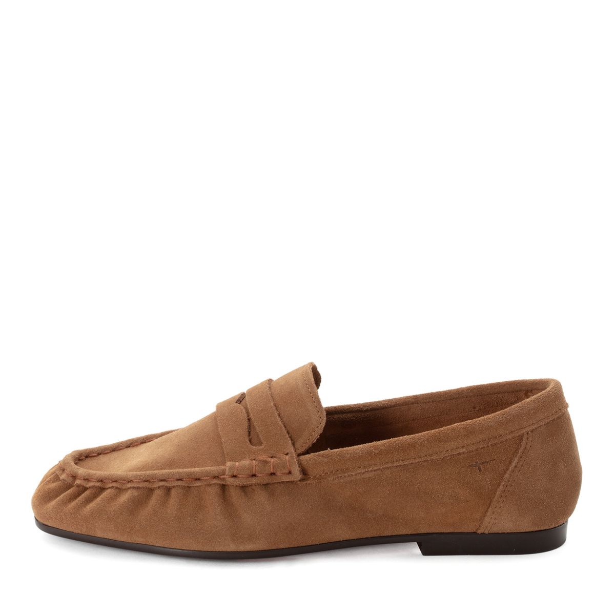 Klassische Wildleder Mokassin-Loafer