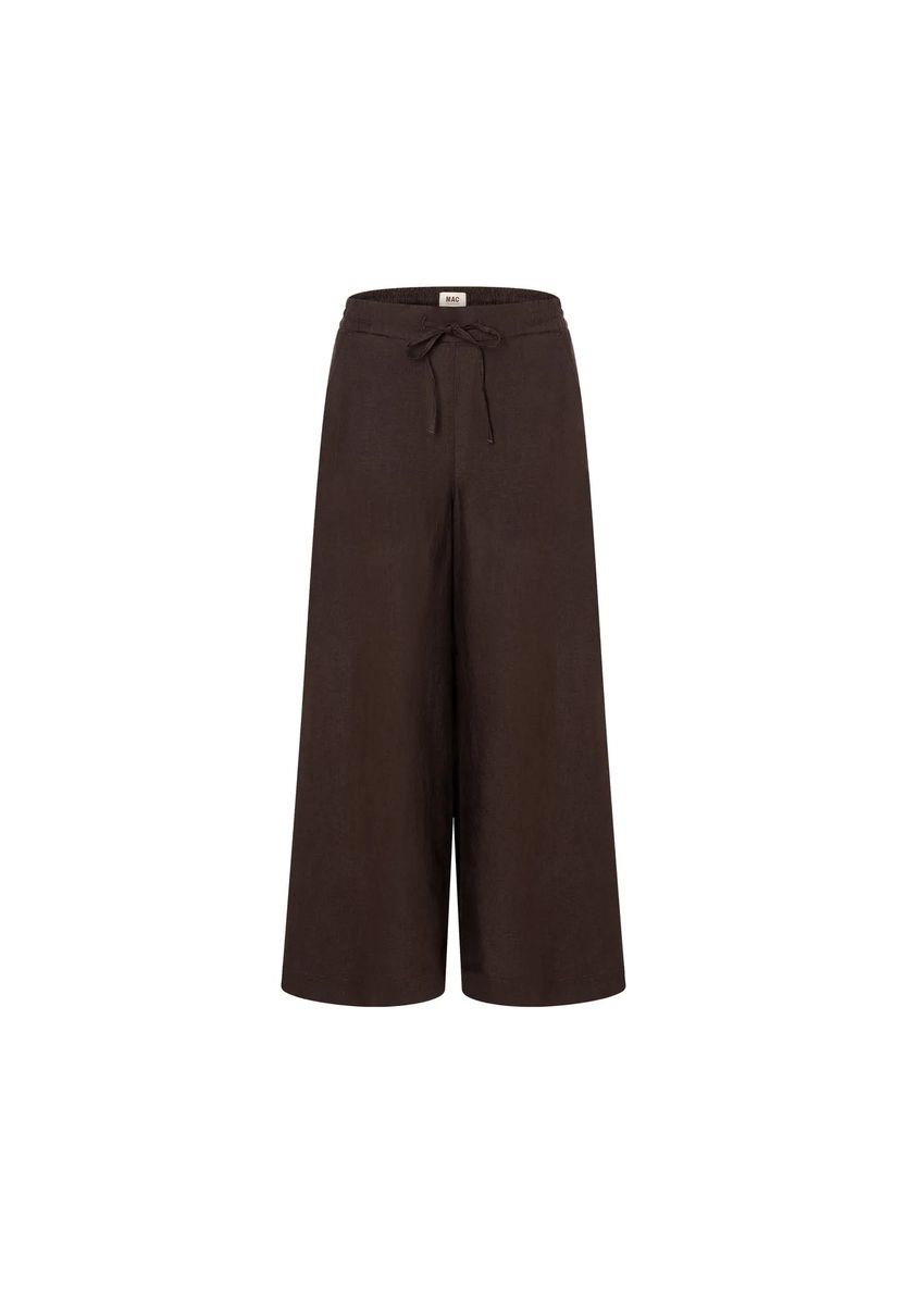 Entspannte Weite Leinenhose