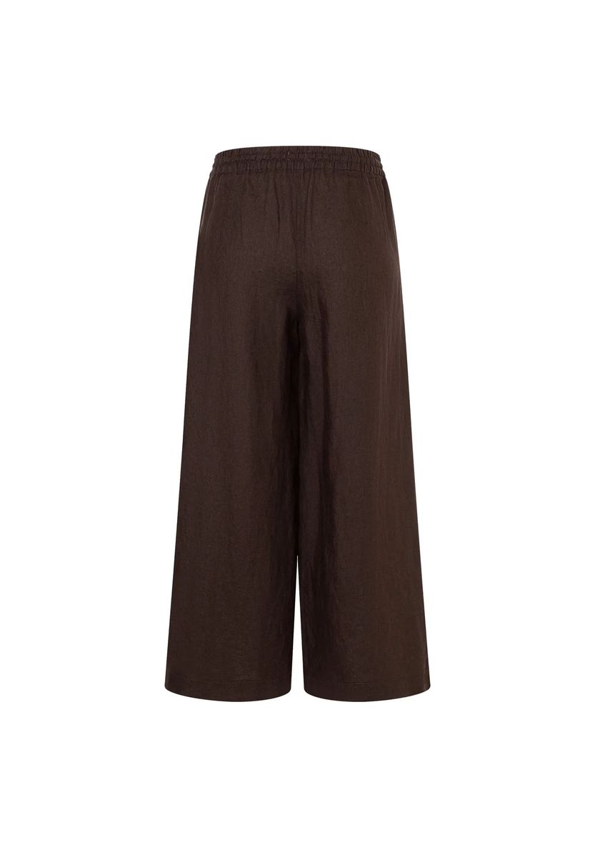 Entspannte Weite Leinenhose