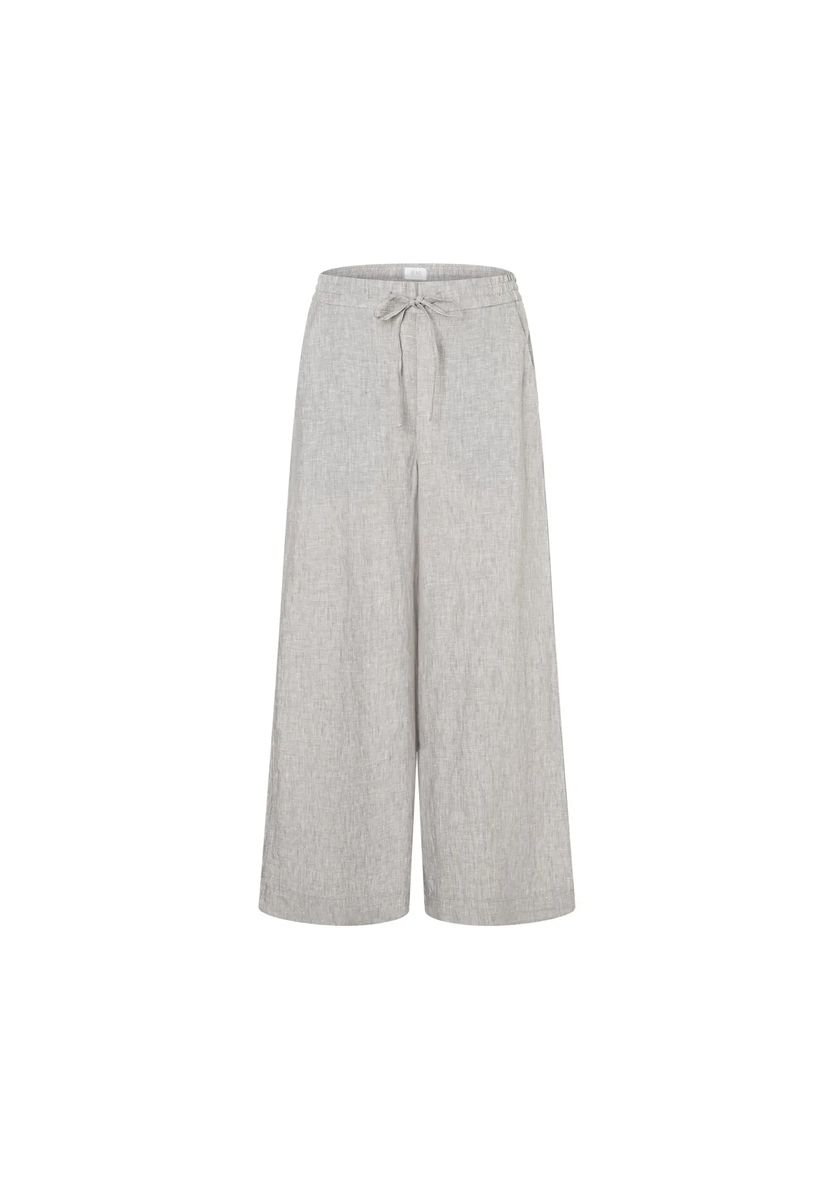 Leichte Weite Leinenhose