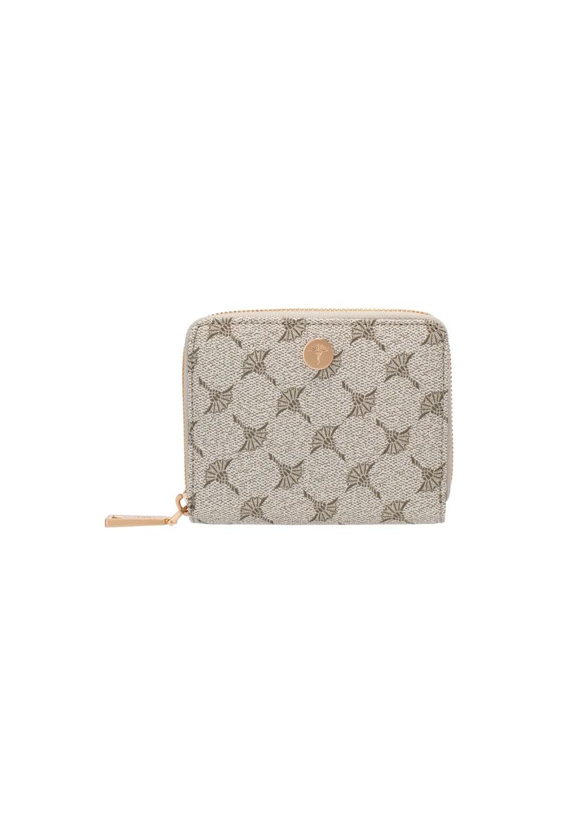 Zip-Around Geldbörse mit Monogramm-Muster