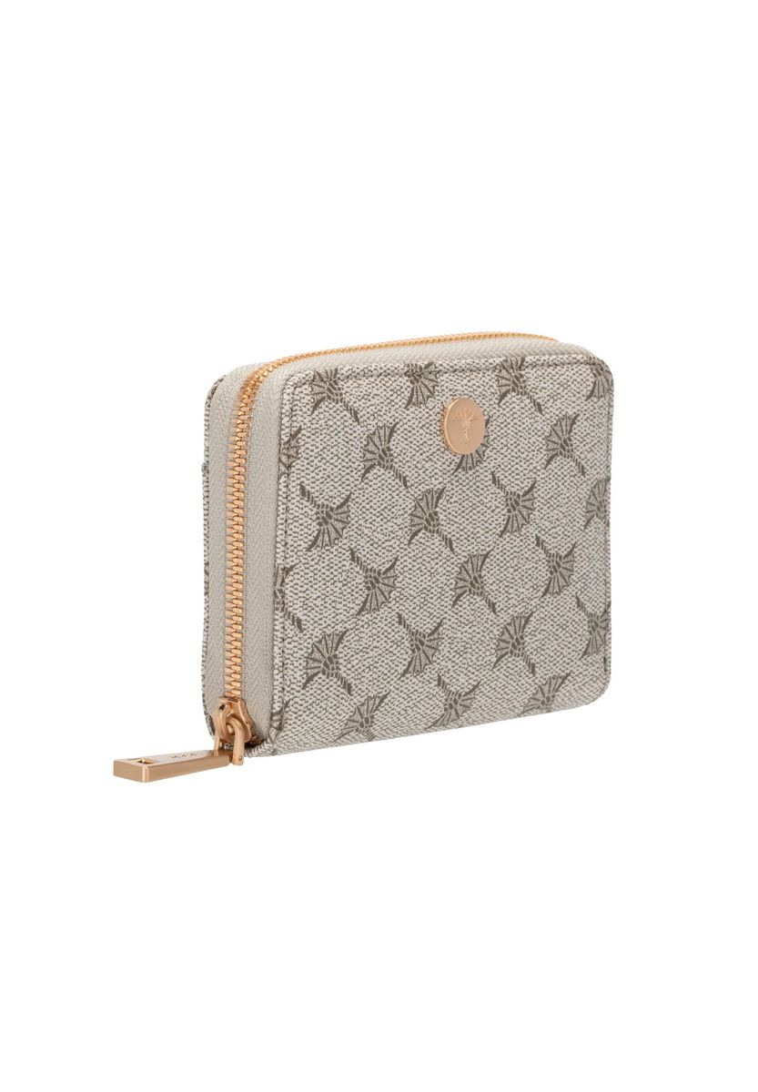 Zip-Around Geldbörse mit Monogramm-Muster