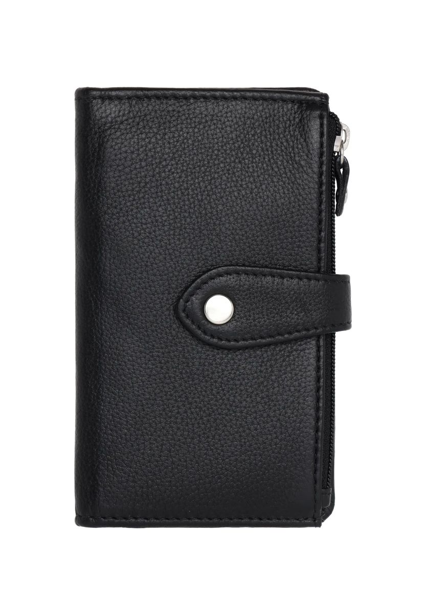 Kompakte Alltags-Geldbörse aus Leder