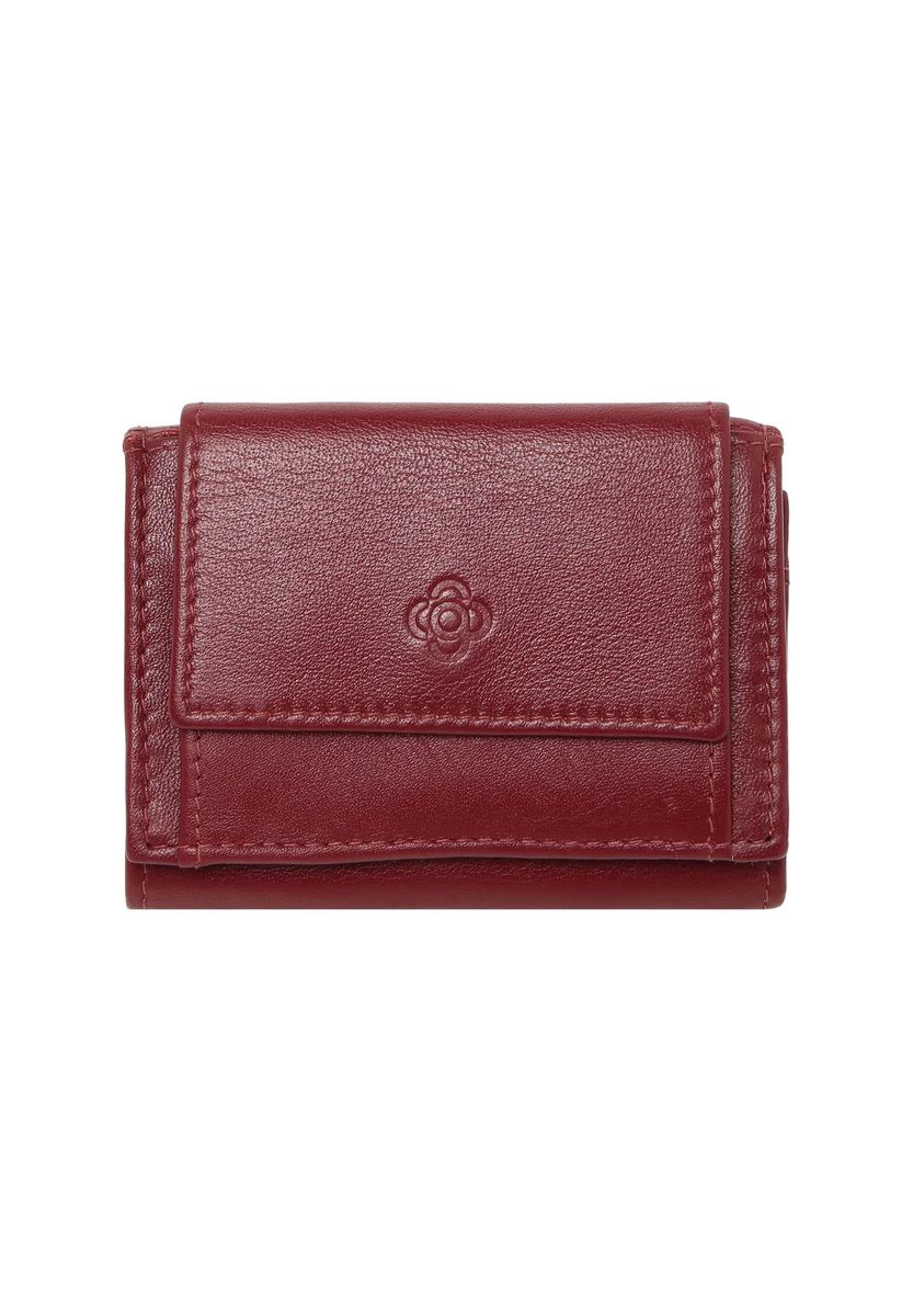 Kompakte Trifold-Ledergeldbörse