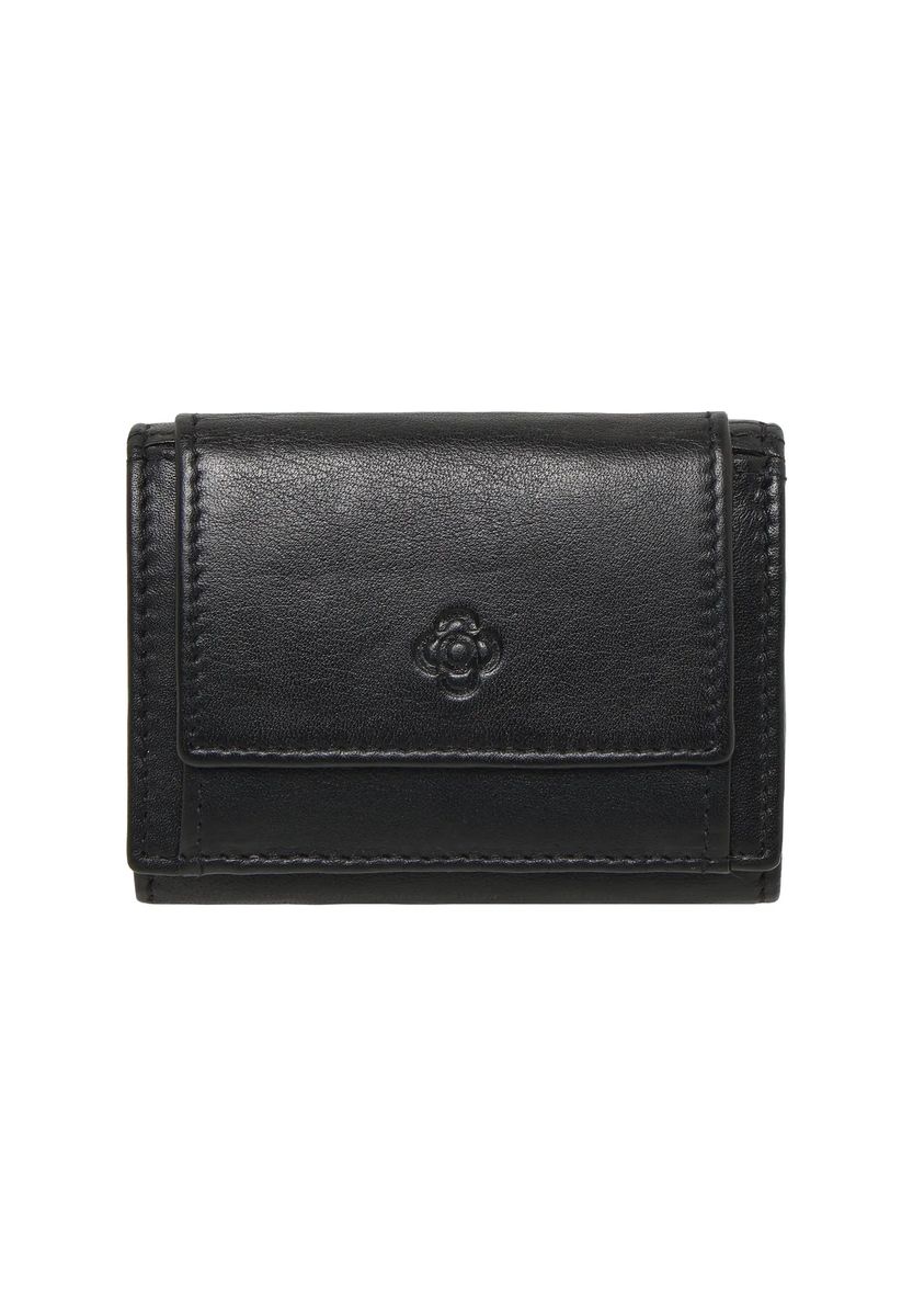 Minimalistische Leder-Trifold-Geldbörse