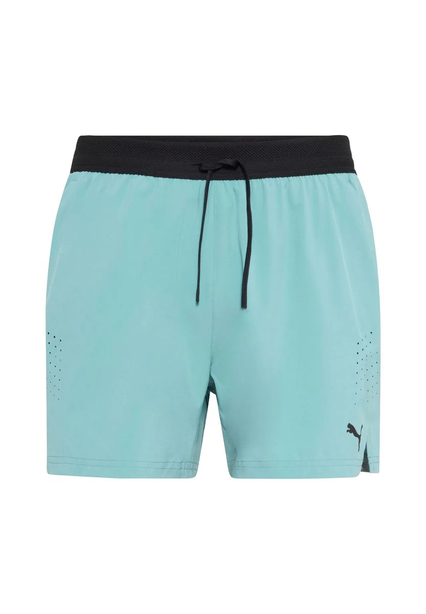 Technische Trainingsshorts mit Kordelzug
