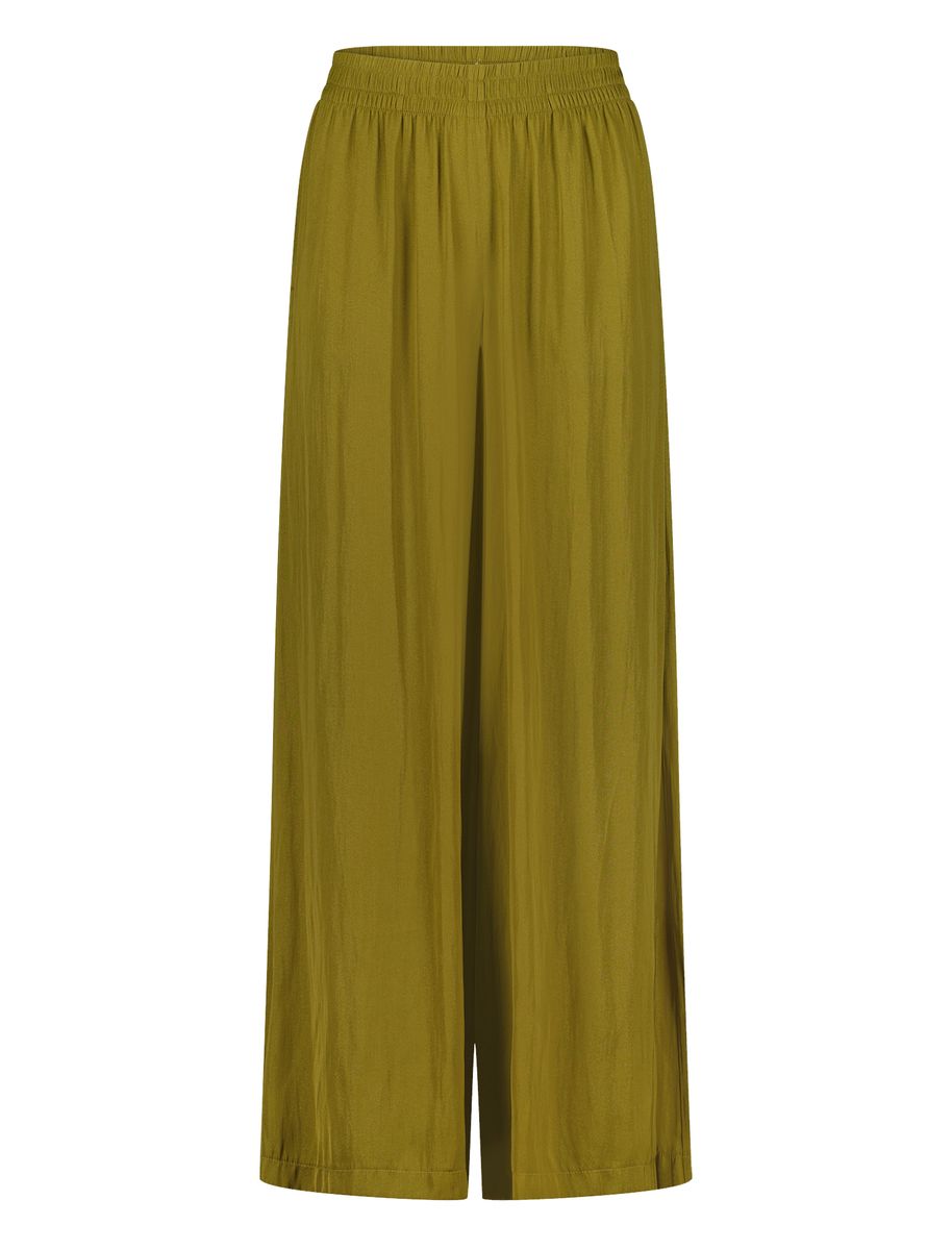 Fließende Weite Hose mit Gummibund
