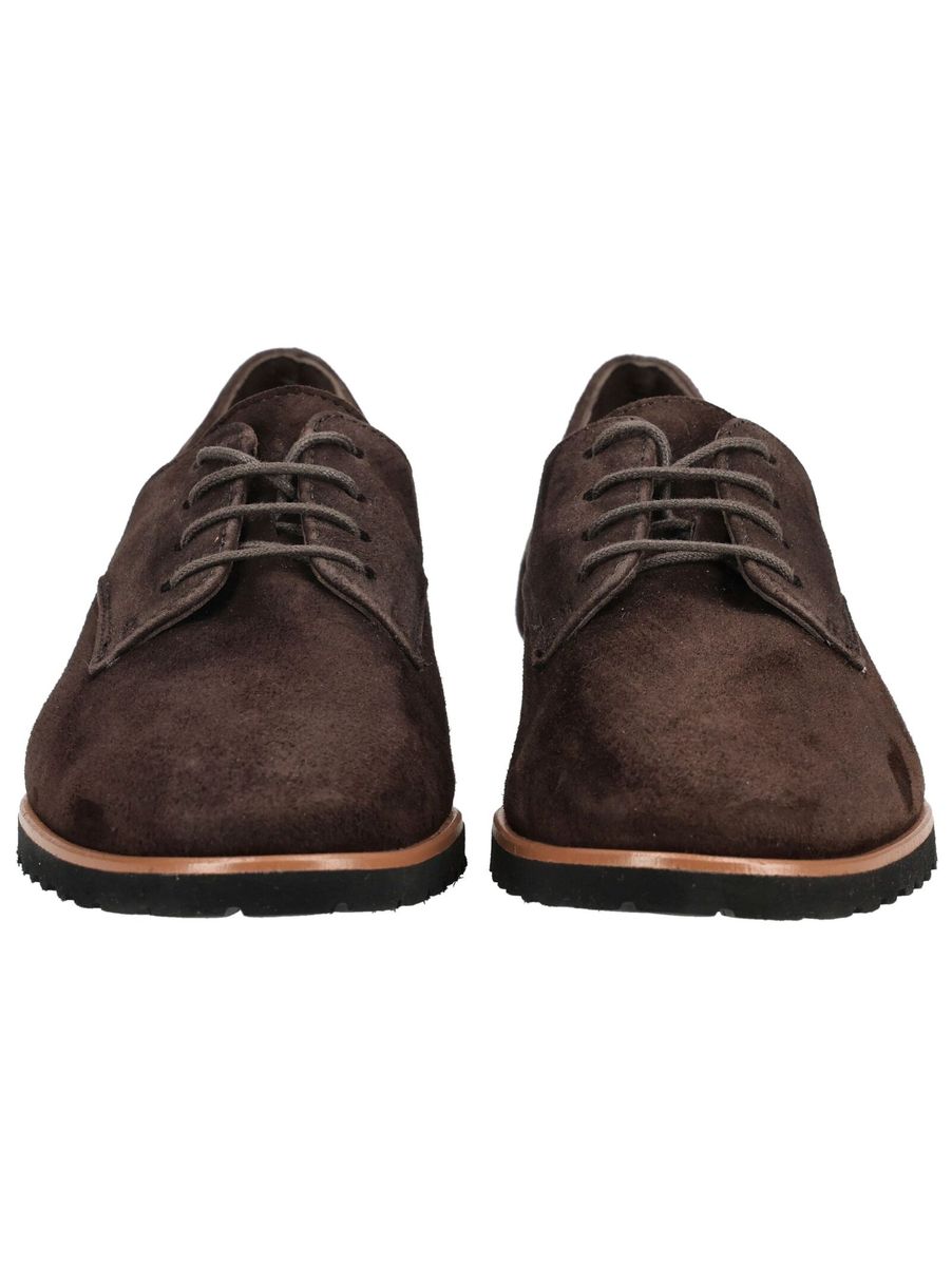 Wildleder-Schnürschuhe im Derby-Stil