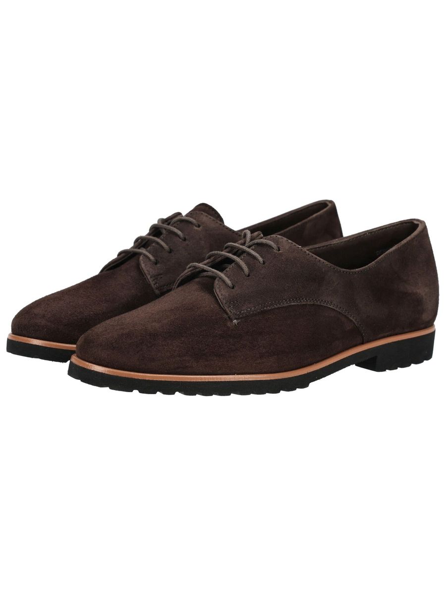 Wildleder-Schnürschuhe im Derby-Stil