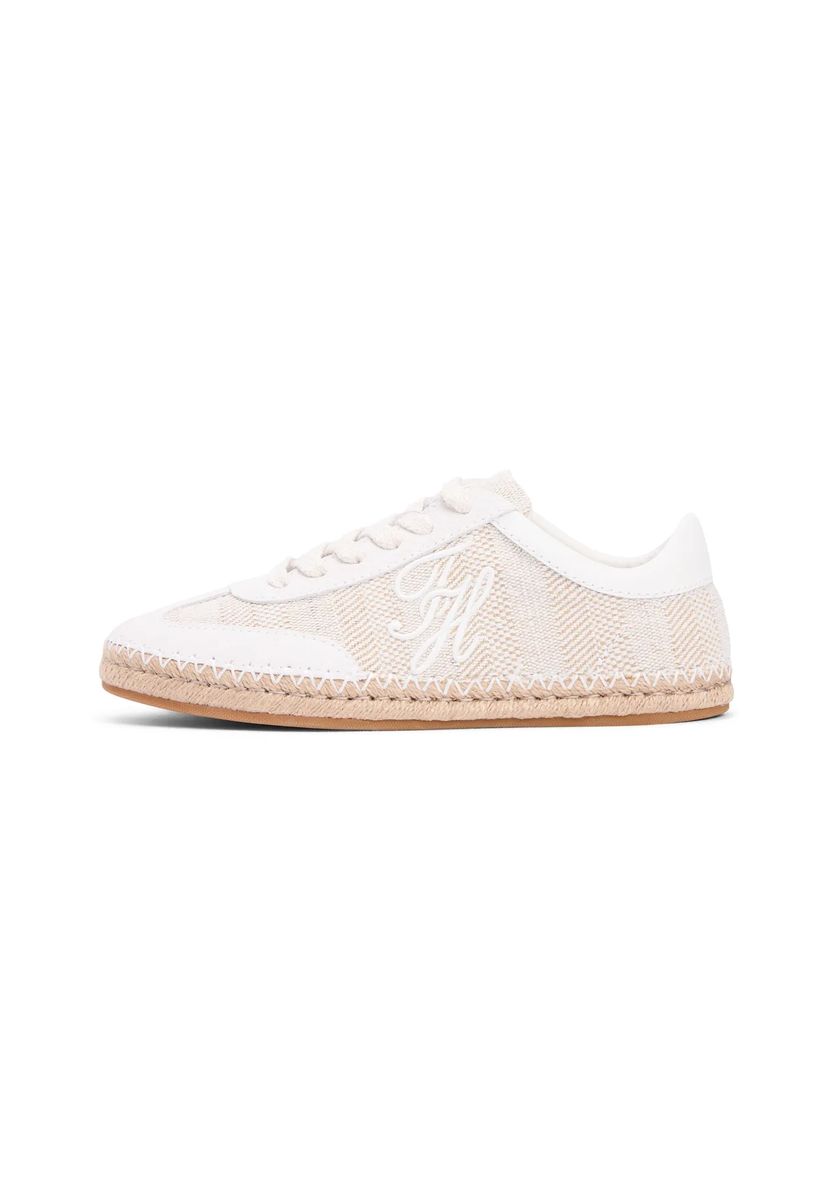 Bestickte Logo-Espadrille-Sneaker